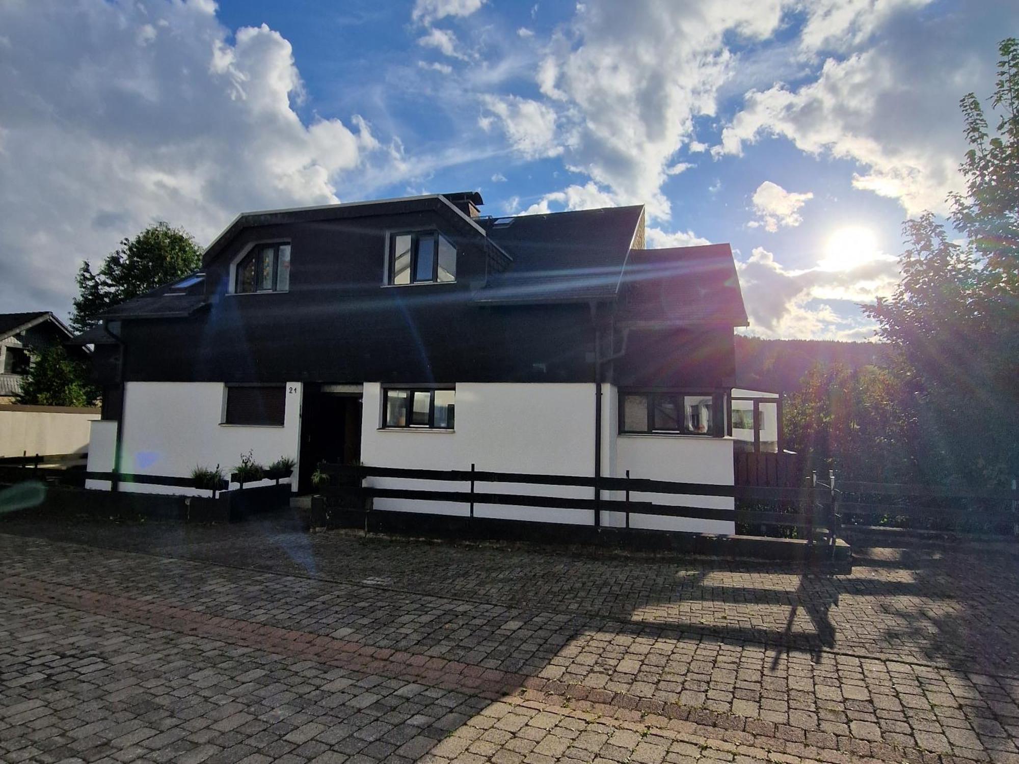 Ferienwohnung Fuchsbau Mit Kamin & Terrasse & Hunde Winterberg Exterior foto